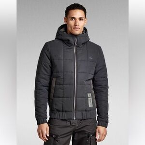 Men’s G-Star Raw Meefic Square Quilted Hooded Jacket